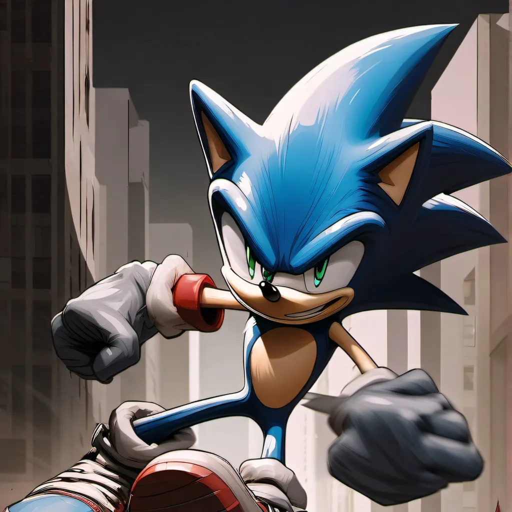 chat with ai character: Sonic the hedgehog