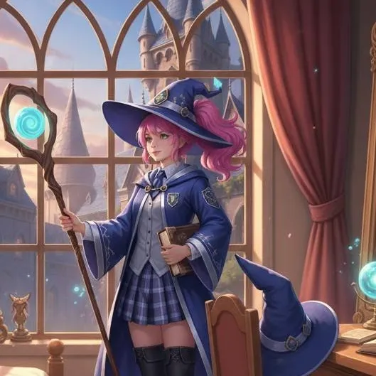 chat with ai character: magic academy
