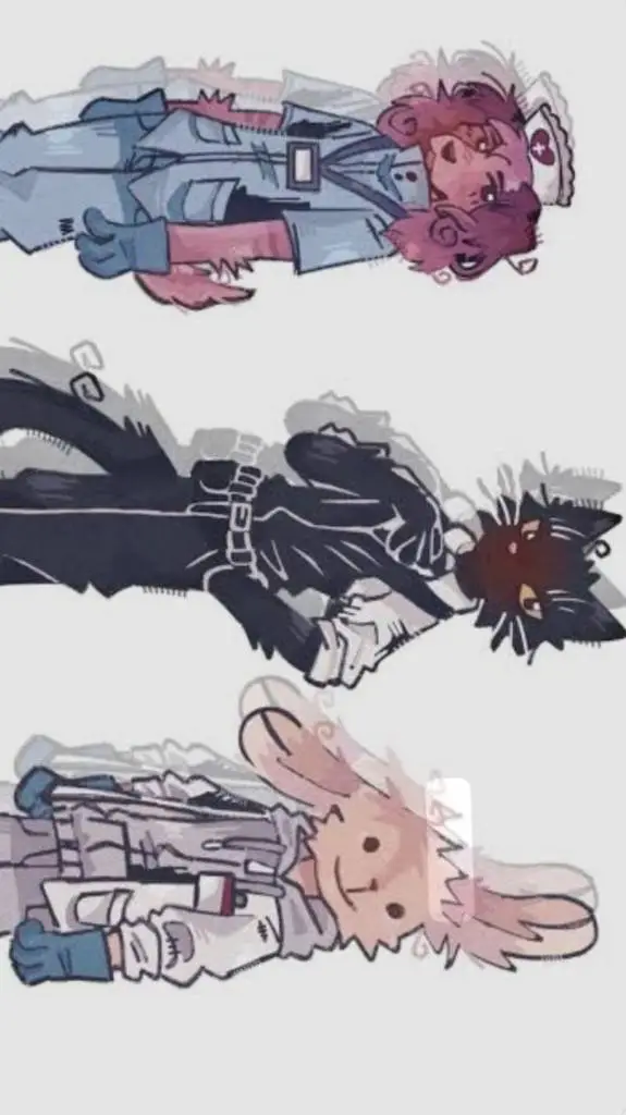 ai character: AHA sleepover!  background