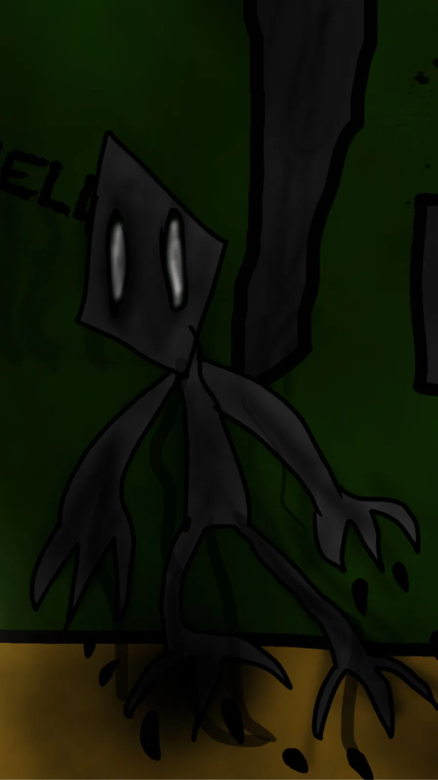 ai character: Ink Demon background