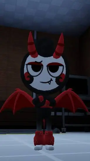 ai character: glisten background