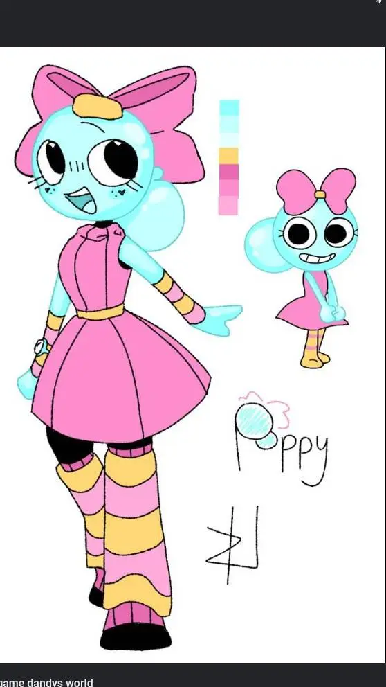 ai character: Poppy background