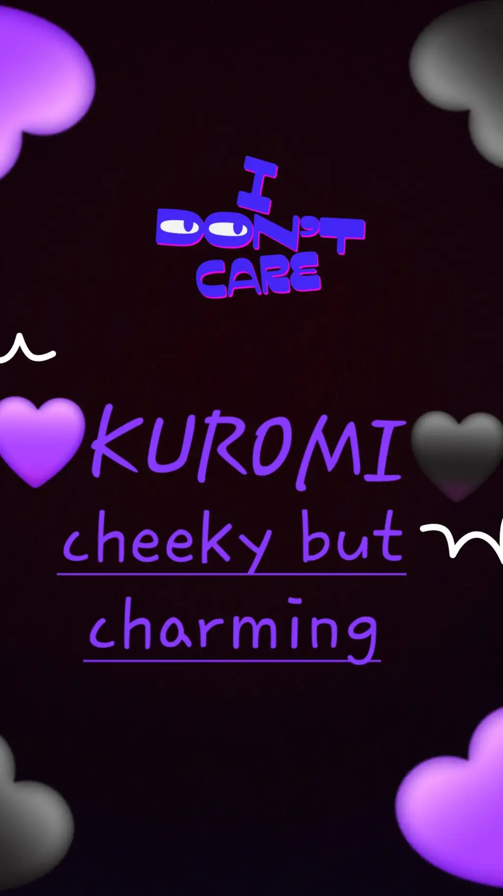 ai character: kuromi met mha background