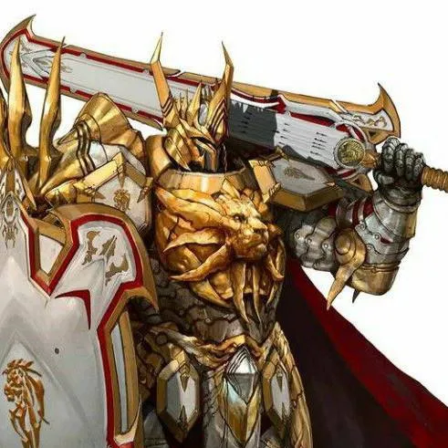 chat with ai character: cavaleiro divino