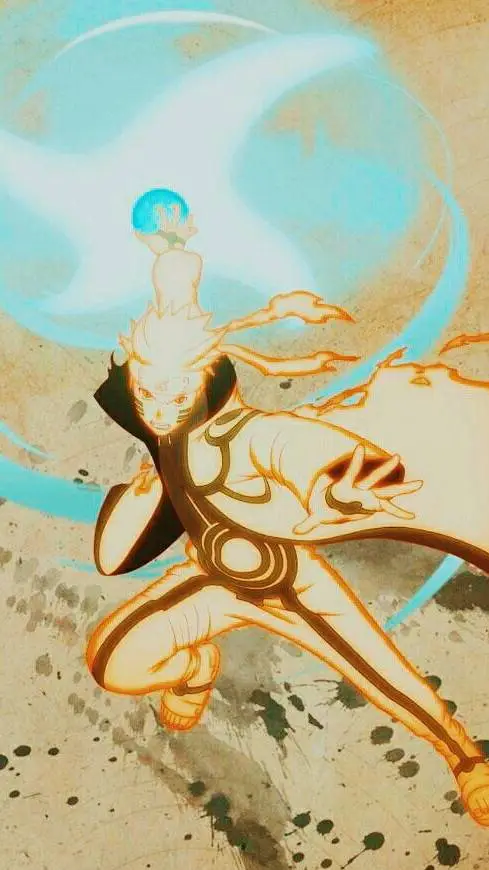 ai character: Naruto Uzumaki background