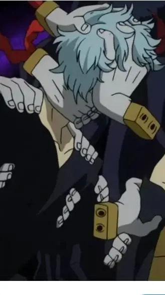 ai character: TOMURA SHIGARAKI. background