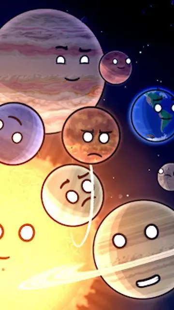 ai character: solarballs💕 background
