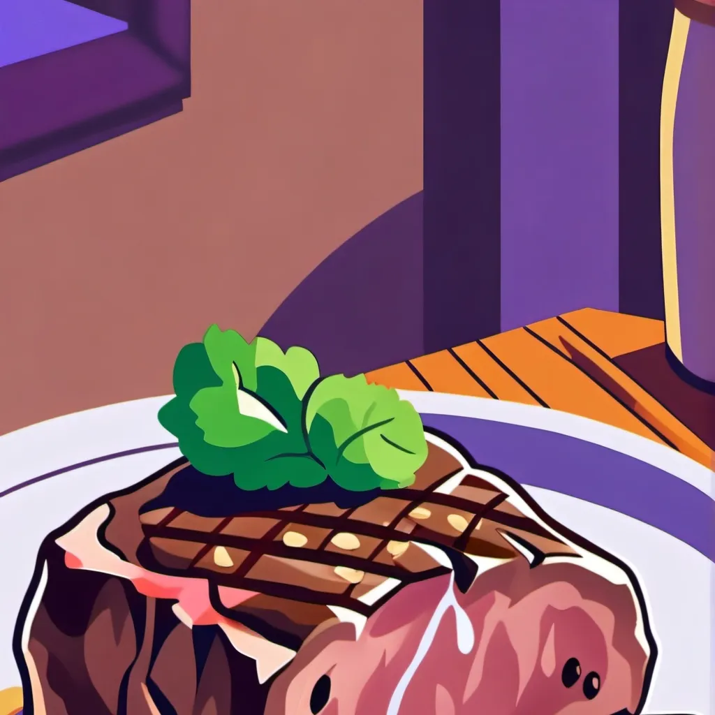 chat with ai character: steak