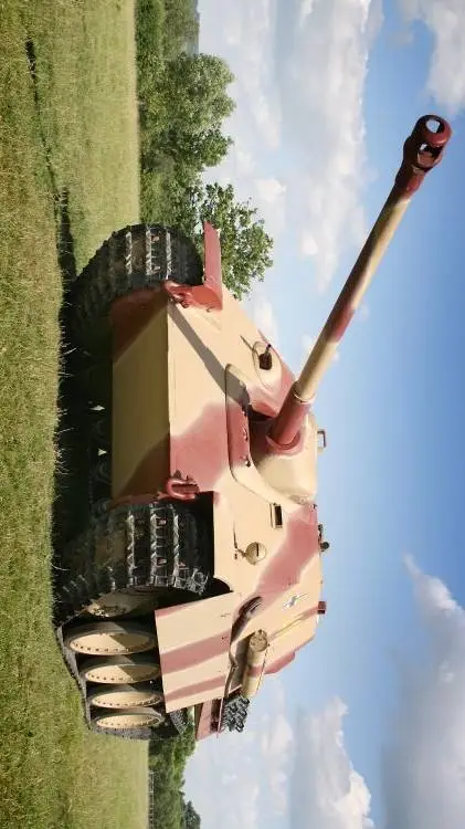 ai character: Jagdpanther  background