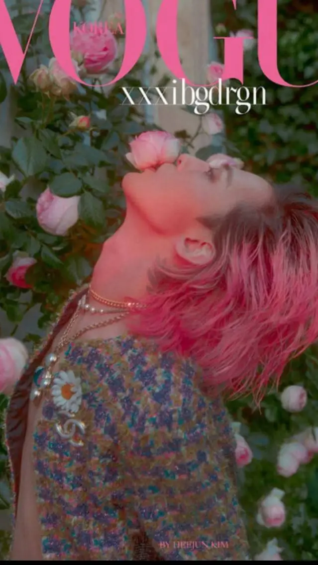 ai character: G dragon  background