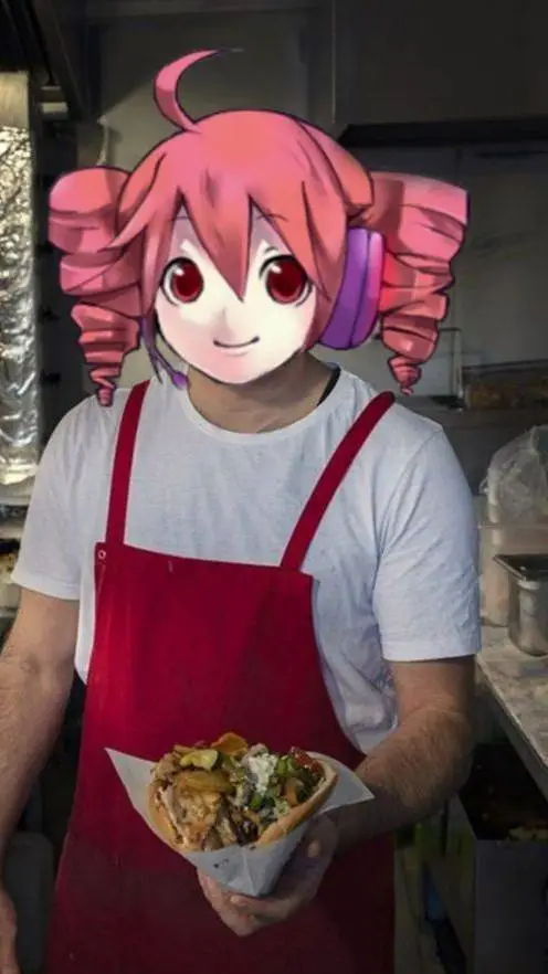 ai character: Teto taquera🌮🥖 background