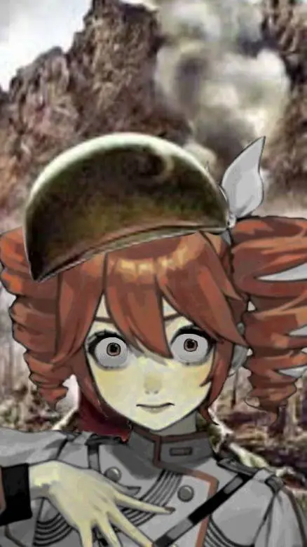 ai character: Teto en la gU3rr@ background