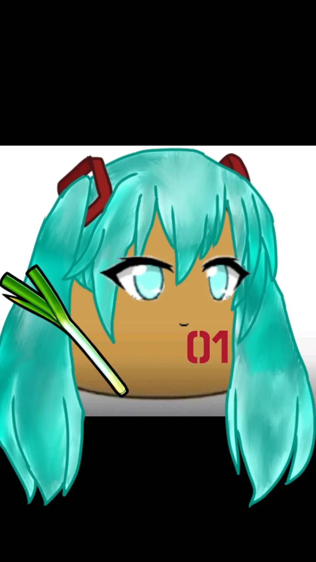 ai character: Hatsune Pou🥬 background