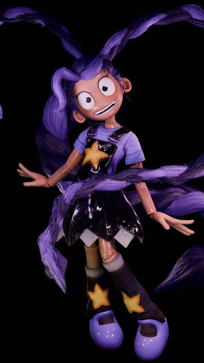 ai character: Lily Lovebraids background