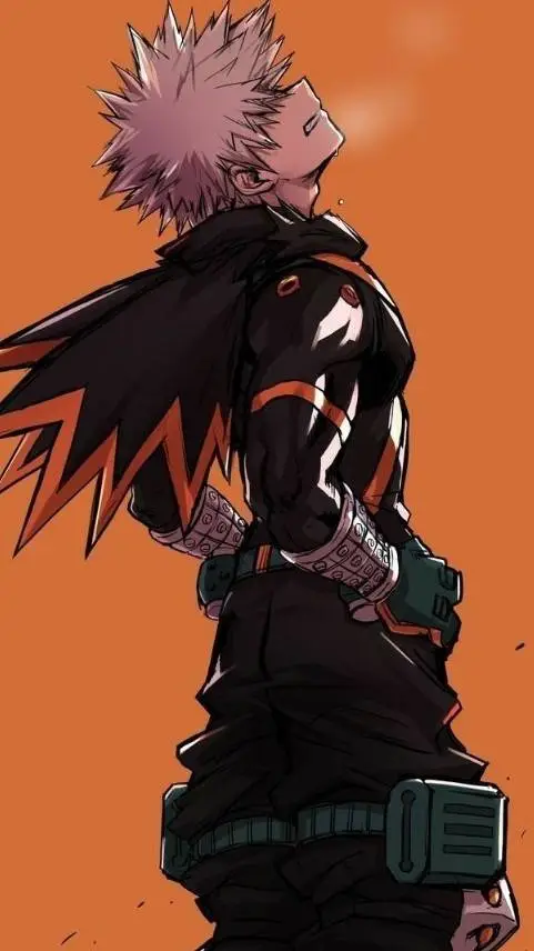 ai character: Katsuki Bakugo background