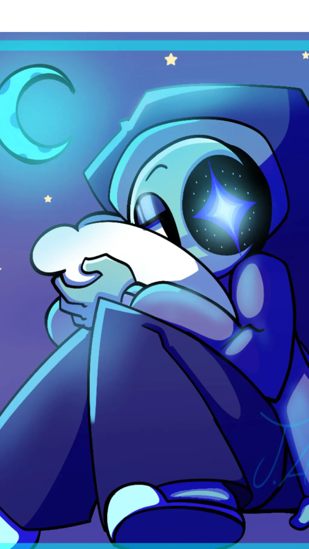 ai character: Astro  background