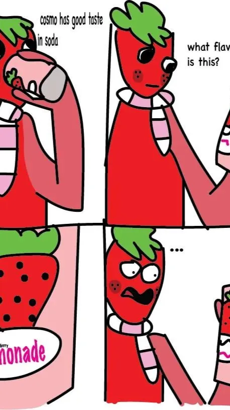 ai character: Fruitcake￼ background