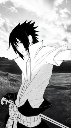 ai character: sasuke background