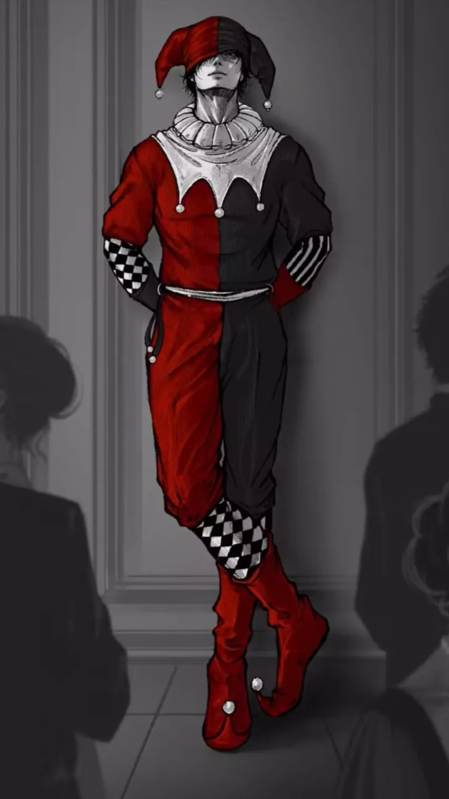 ai character: jester  background