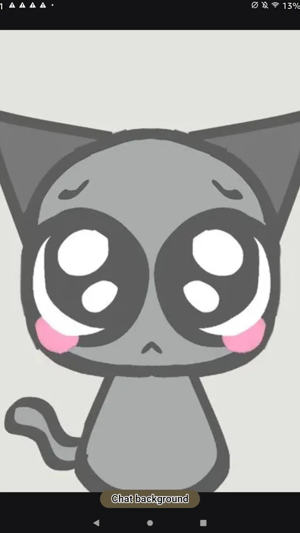 ai character: Baby gray (remake) background