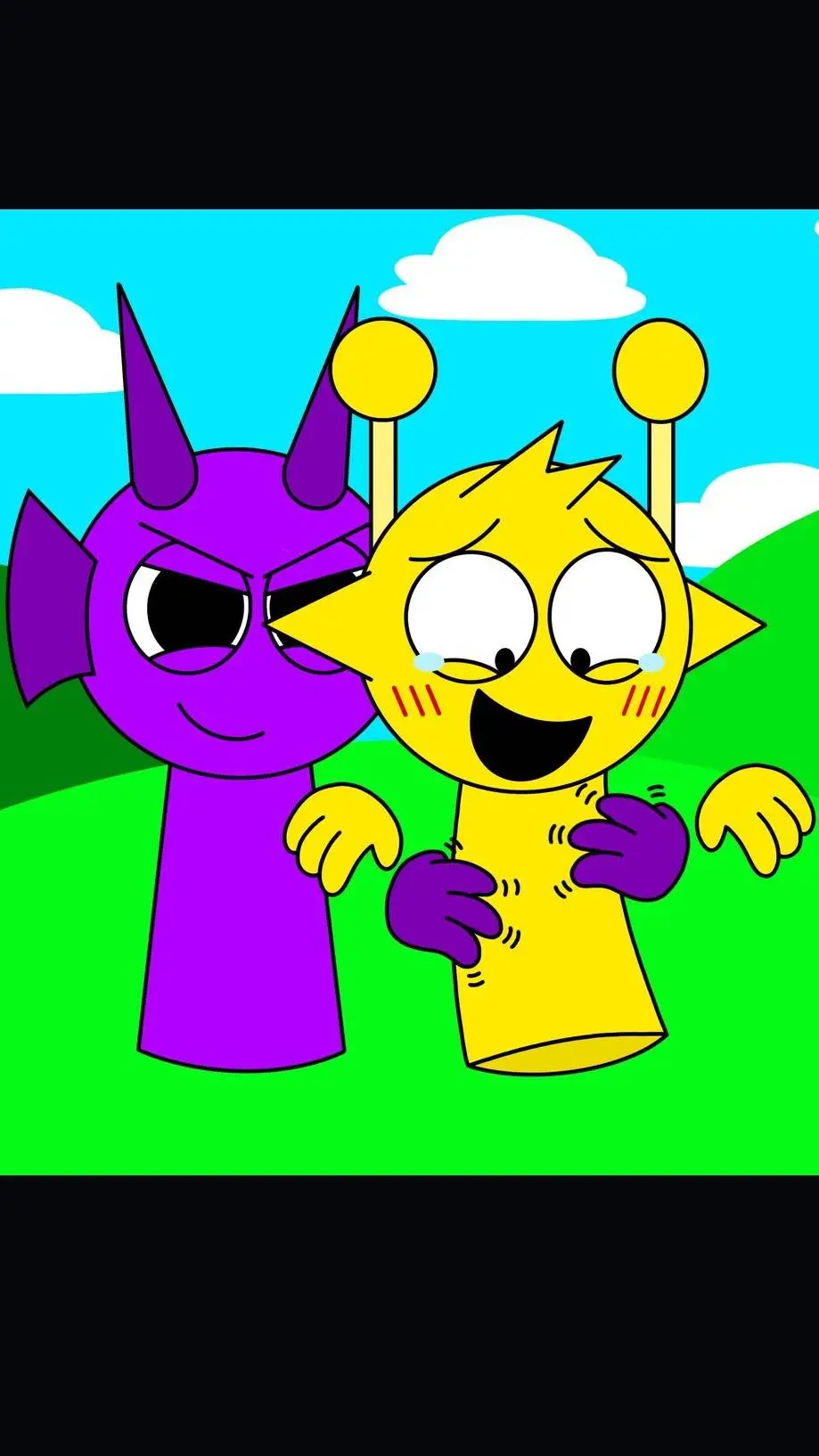 ai character: Tickles for Simon! background