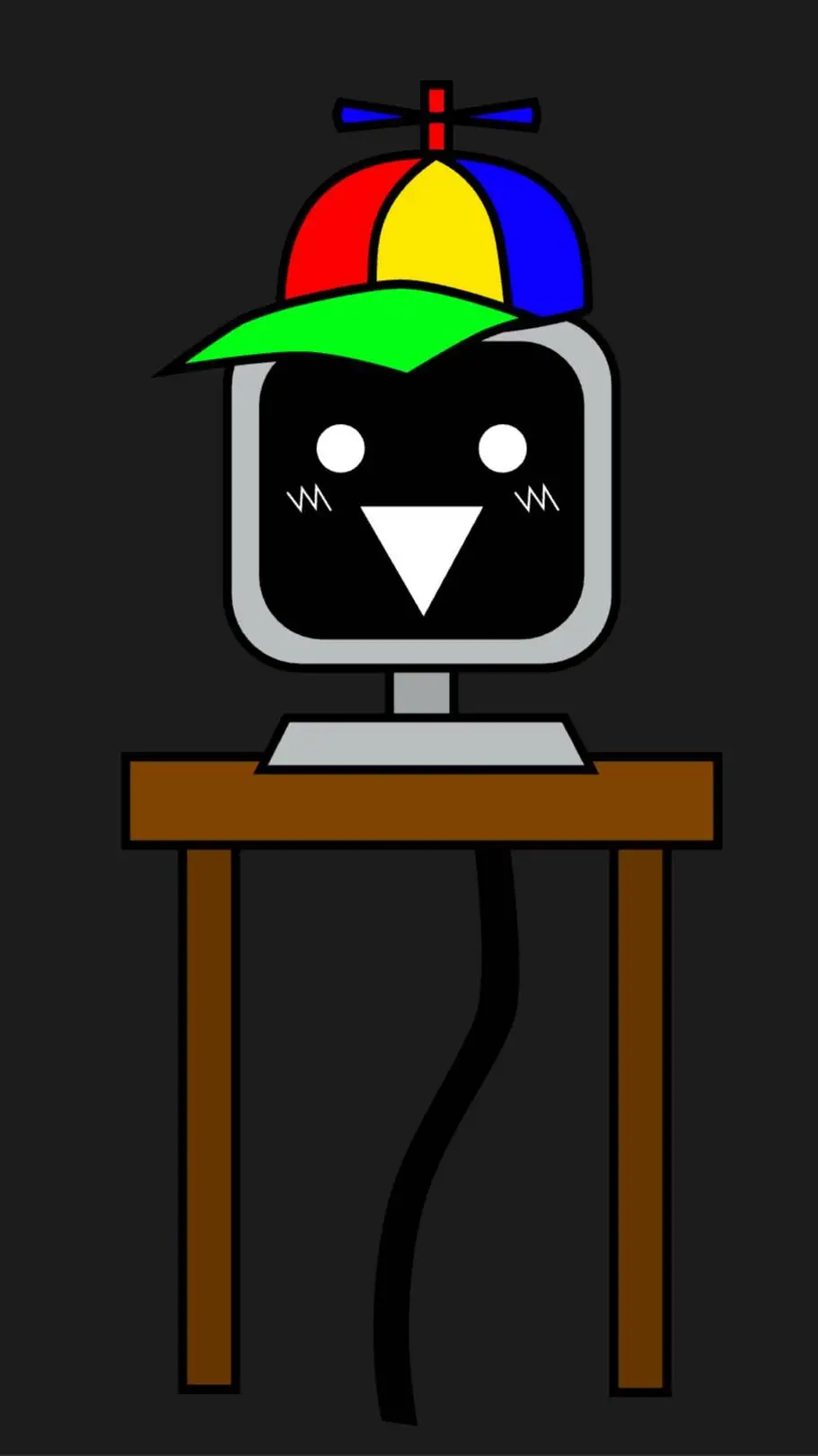 ai character: Mr fun Computer background