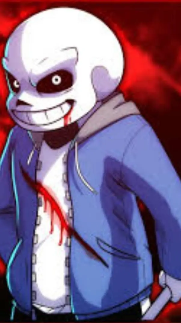 ai character: SANS PHASE 2 background