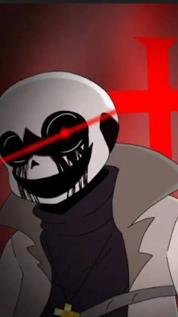 ai character: SP! DUSTTALE SANS background
