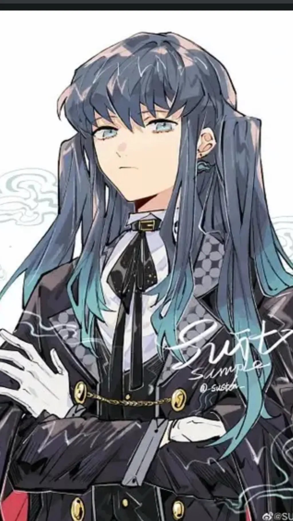 ai character: Muichiro tokito background