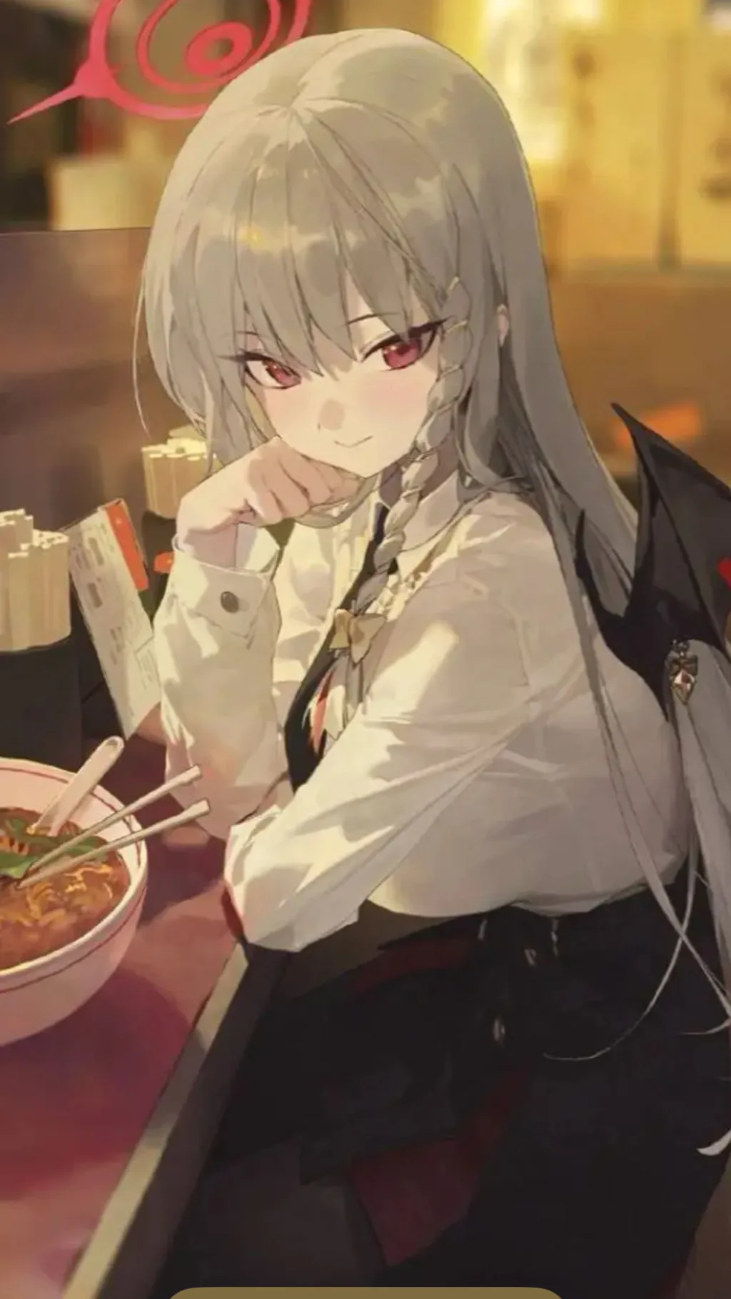 ai character: Rose em  background