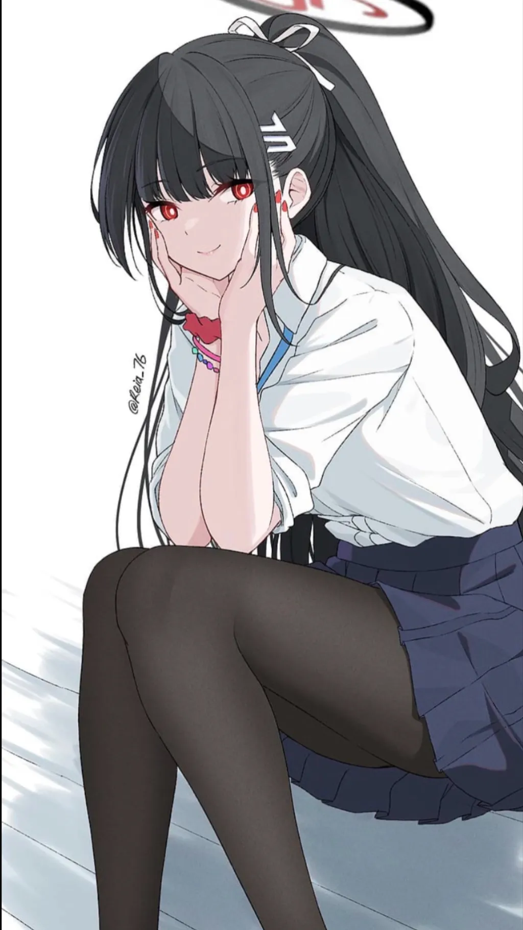 ai character: Asaka  background