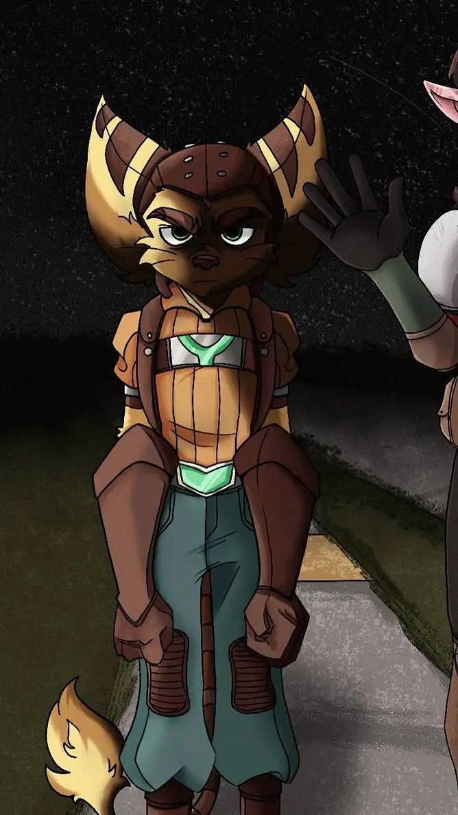 ai character: lombax infection  background