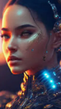 ai character: Sarah the AI background
