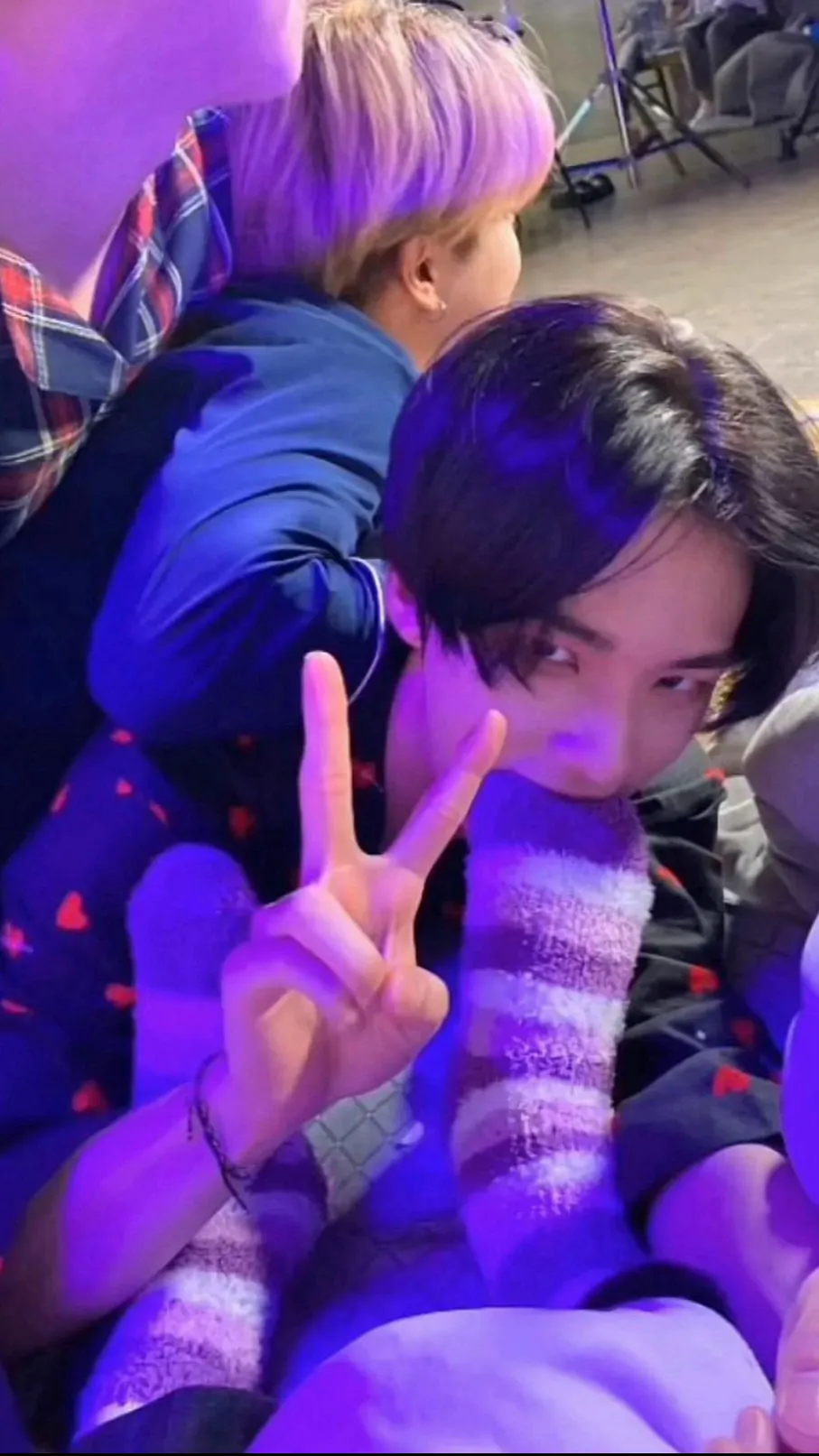 ai character: Minho X Hyunjin!? background