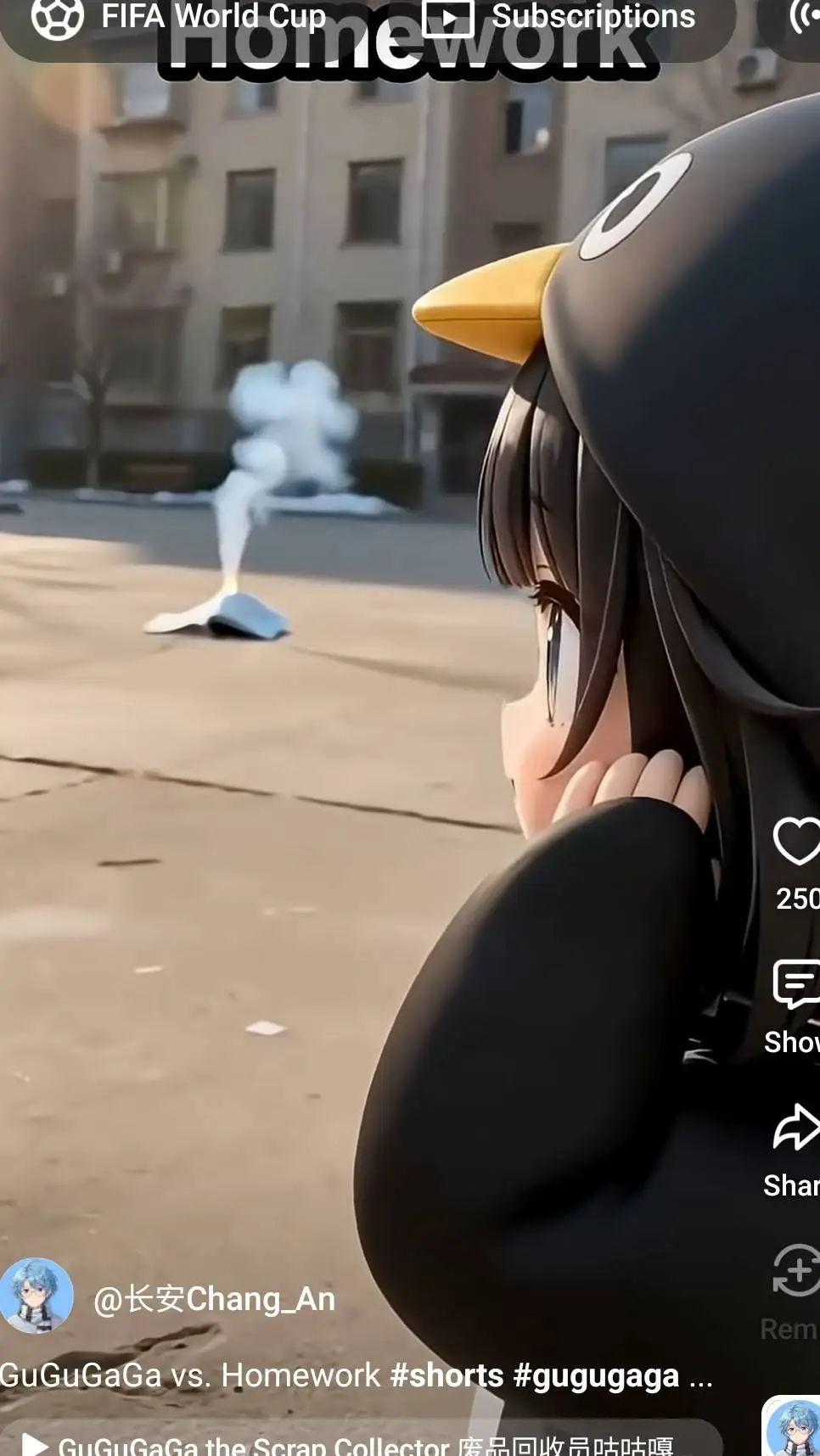 ai character: bad gugu background