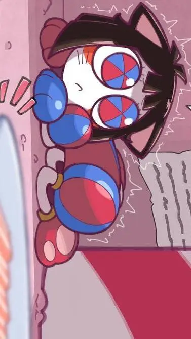 ai character: cat pom background