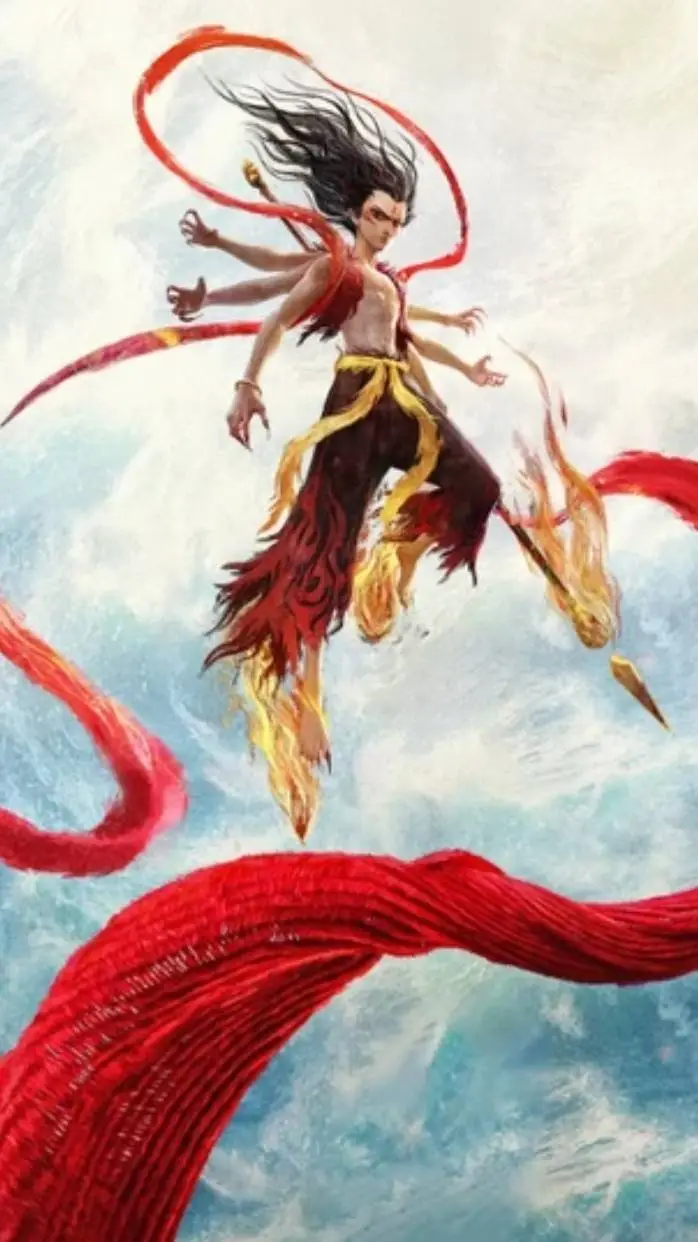 ai character: Ne zha background