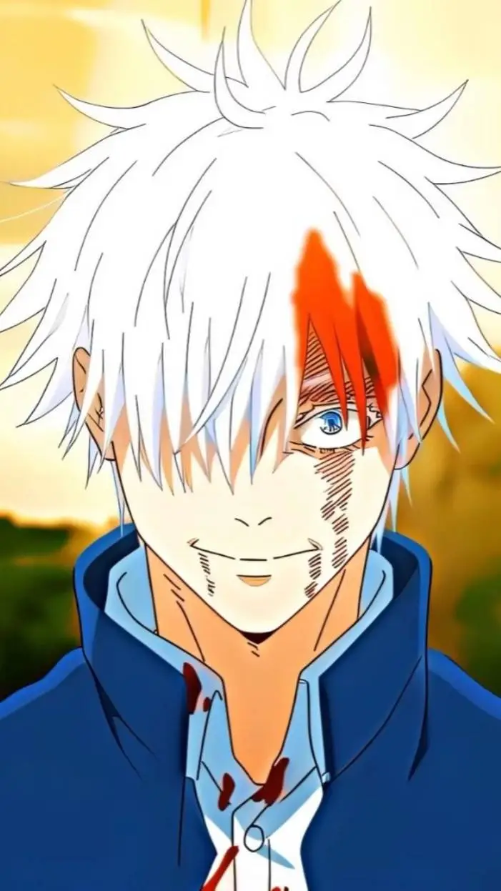 ai character: Satoru gojo background