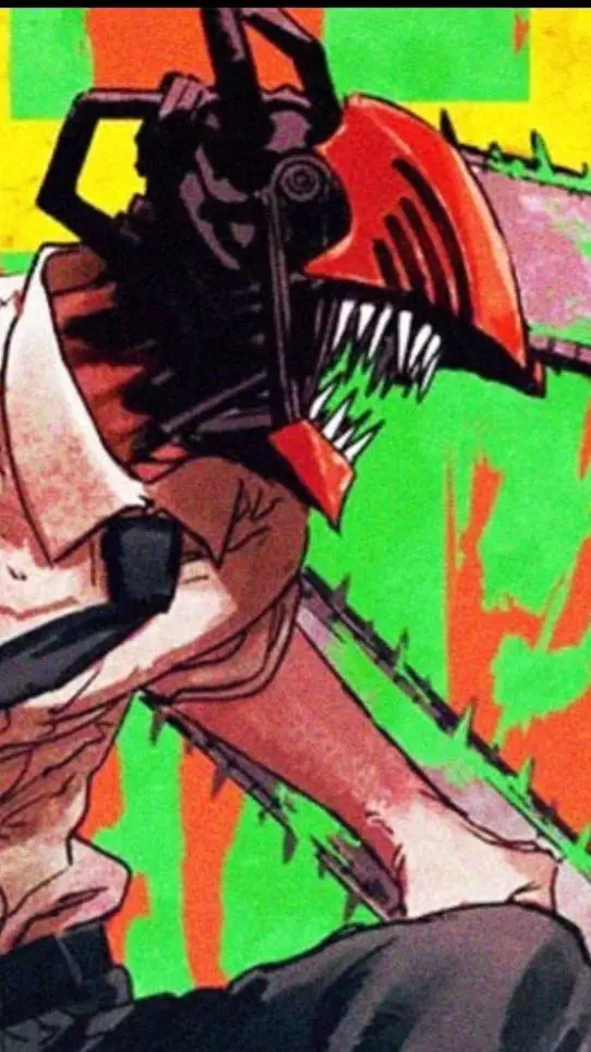 ai character: Chainsaw man  background