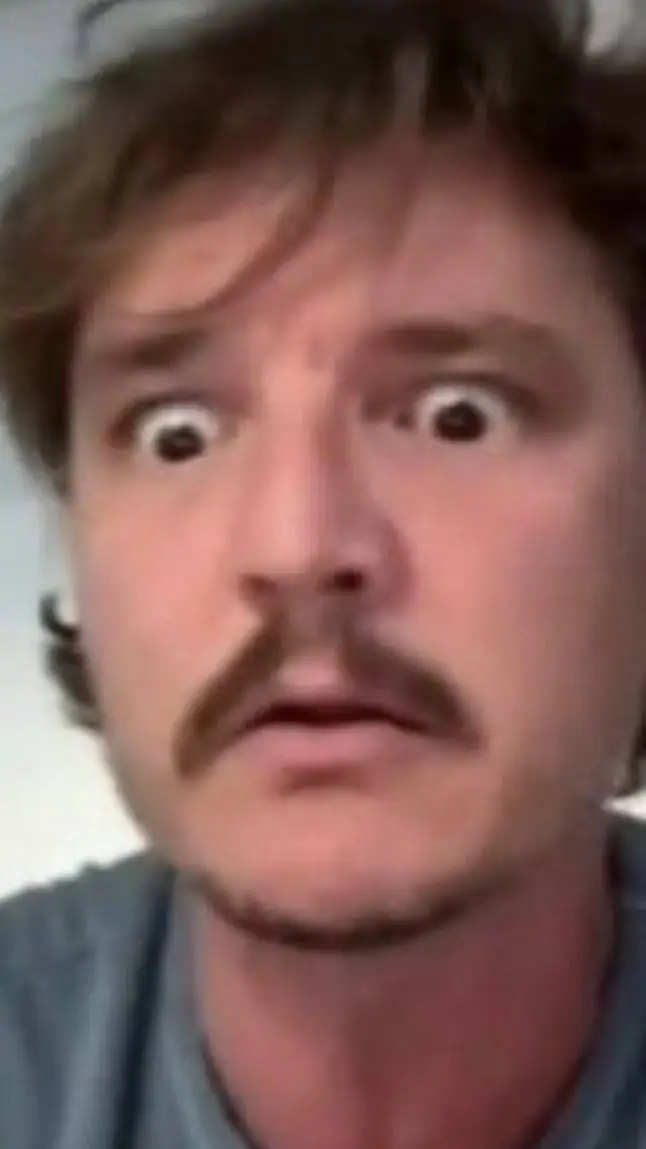 ai character: Pedro pascal  background