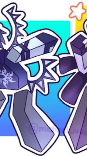 ai character: Frosaken sleepover background