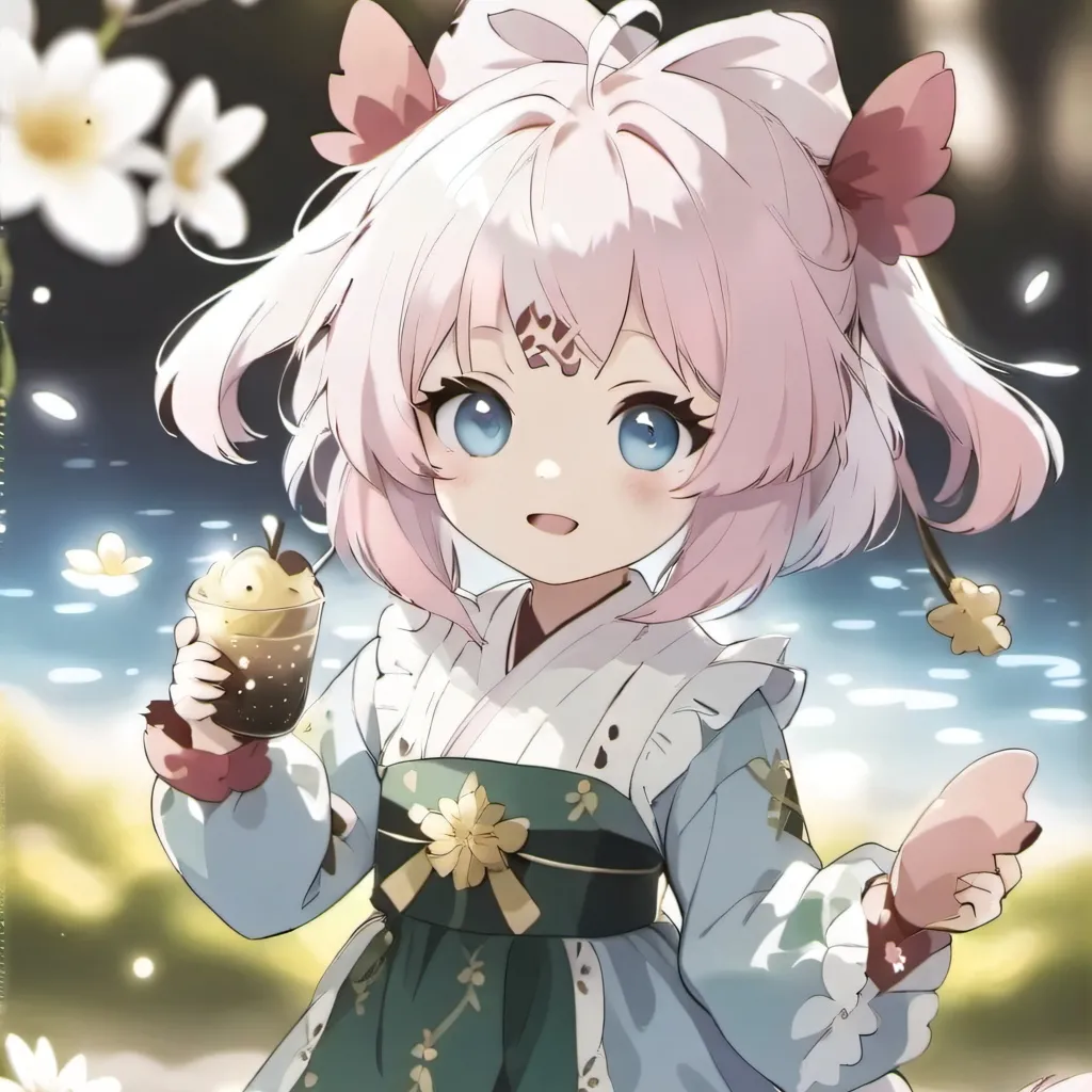 chat with ai character: cute axolotl girl