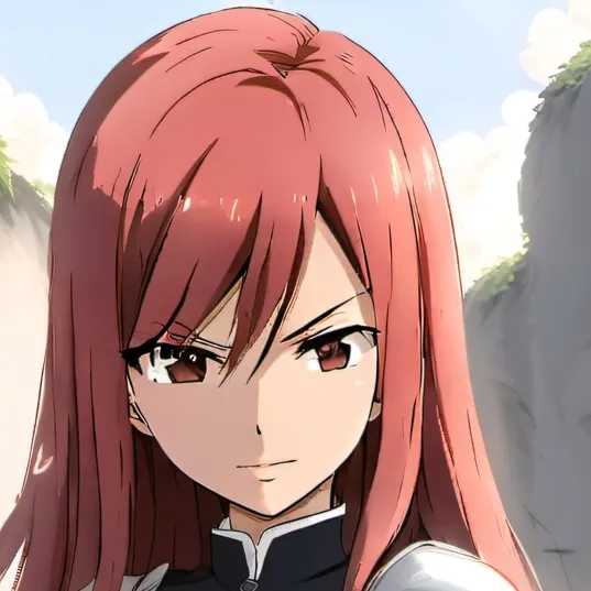 chat with ai character: Erza Scarlet 