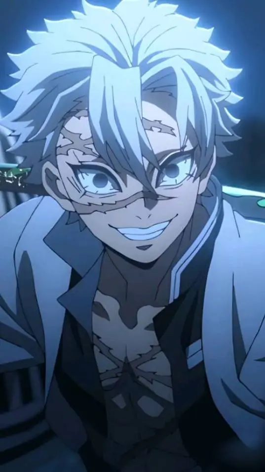 ai character: if I go down smile background