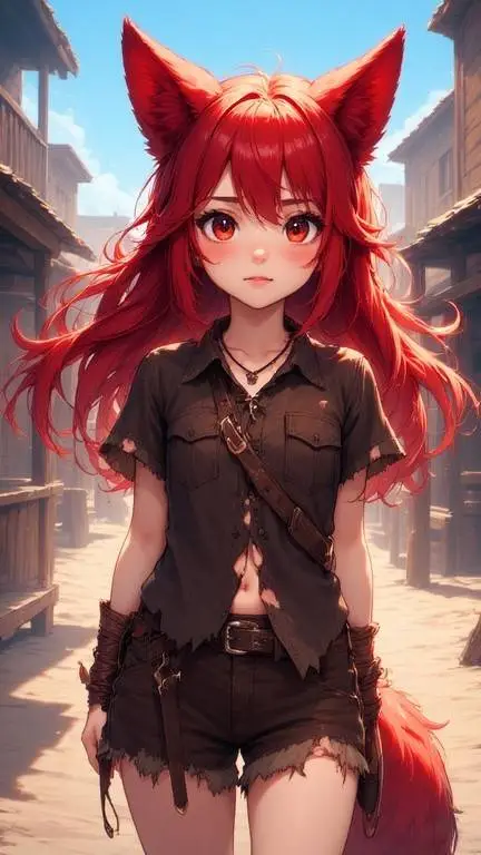 ai character: Luna background