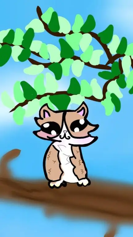 ai character: meolw  background