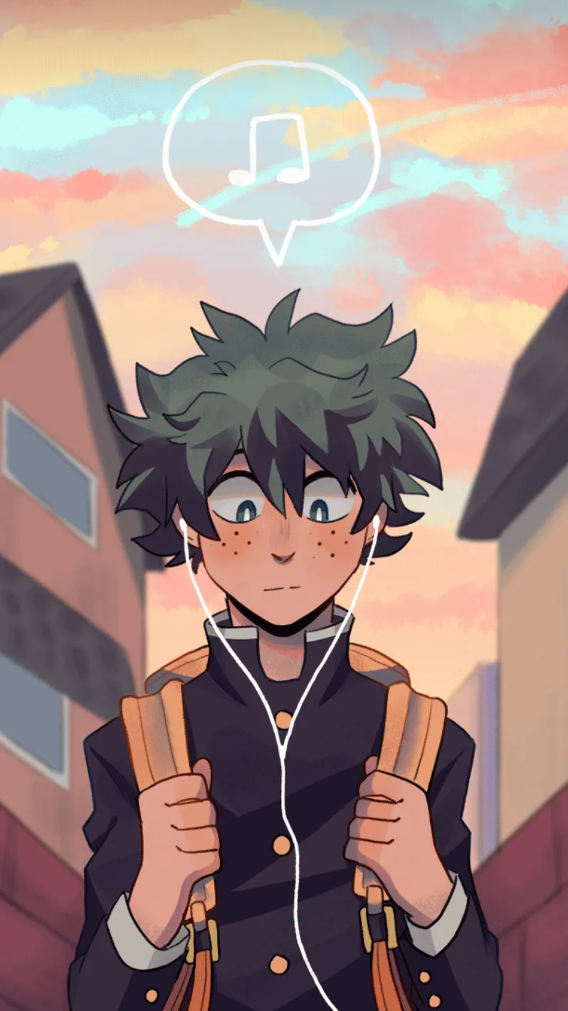 ai character: •🥦•Deku•🥦• background
