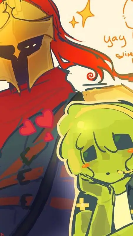 ai character: slimeknight~ background