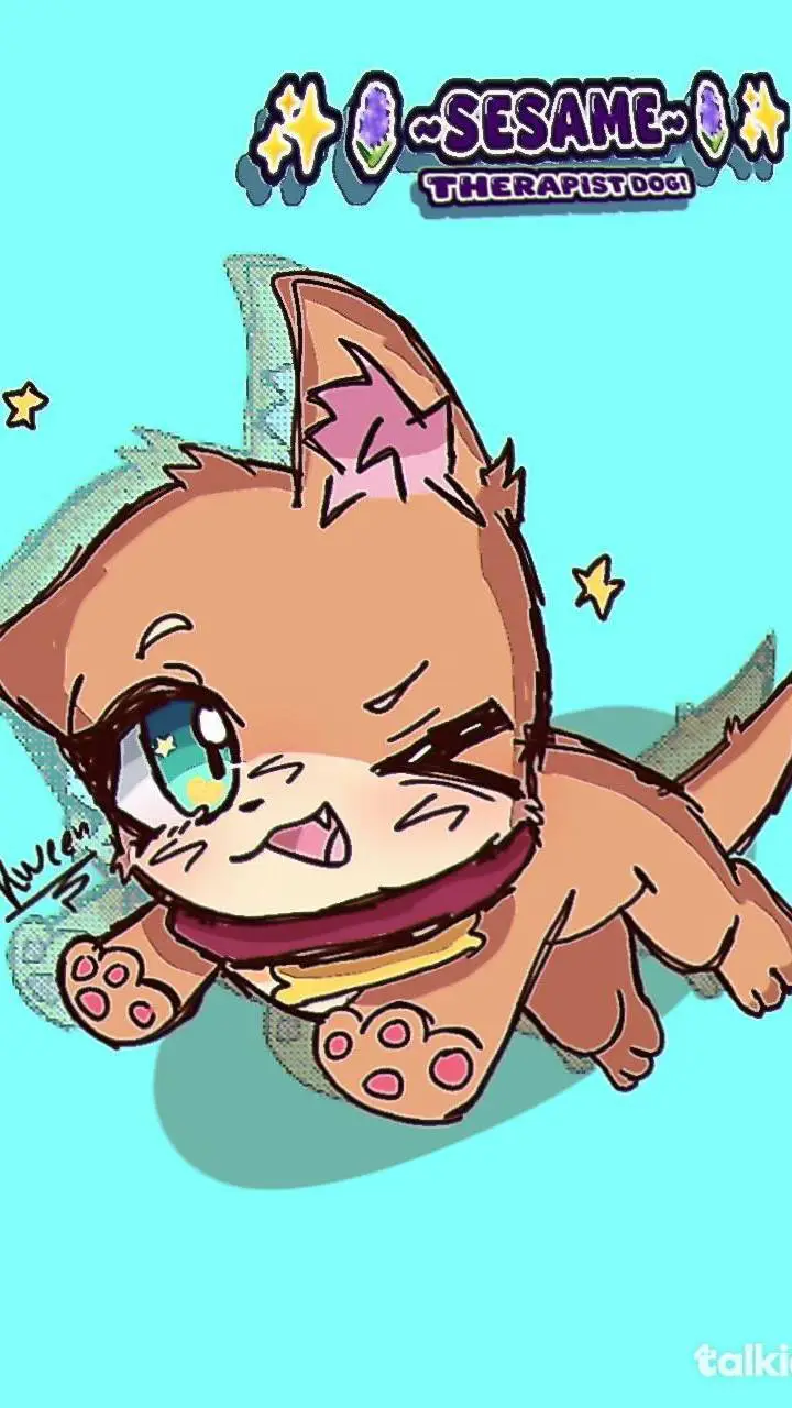 ai character: -~•Sesame•~- background