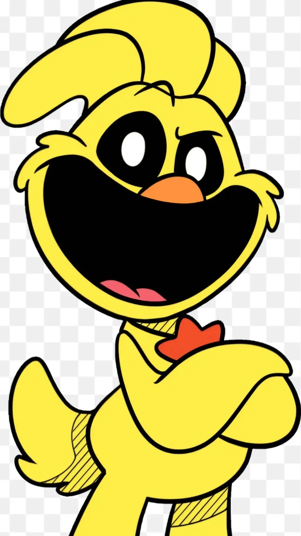 ai character: Kickin Chicken background